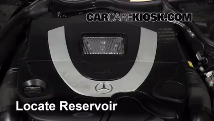 2007 Mercedes-Benz CLK550 5.5L V8 Convertible (2 Door) Windshield Washer Fluid Add Fluid